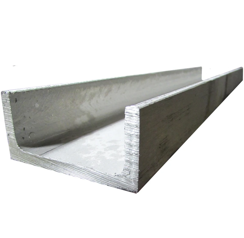 Hot Rolled A36 SS400 Q235 cold formed steel profile galvanized steel C U Z shape steel channel