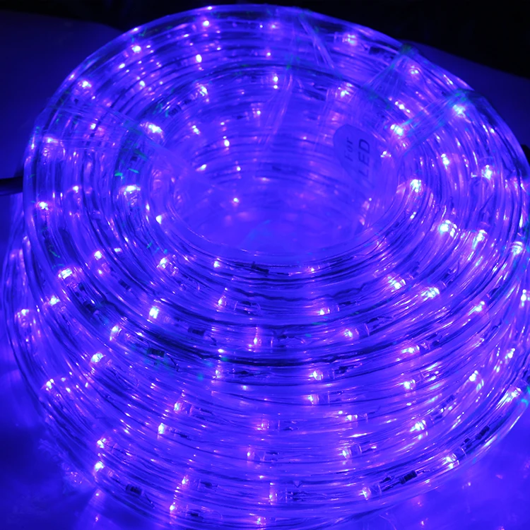 
2020 ПВХ уличные рождественские украшения, веревочные огни, декоративные уличные веревочные огни 