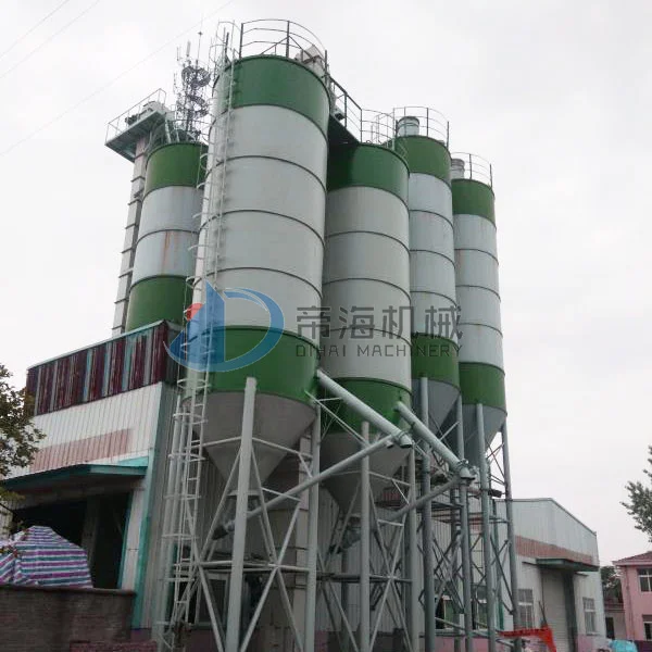 Di Hai Machinery 50 100 Ton 200 Ton Vertical Bulk Cement Storage Silo For Sale China Portable Portland Cement Silo Suppliers