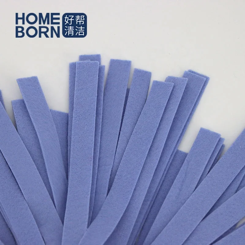 Xingtai newest design plastic mold mop clean microfiber strip deck mops with non-woven fabric