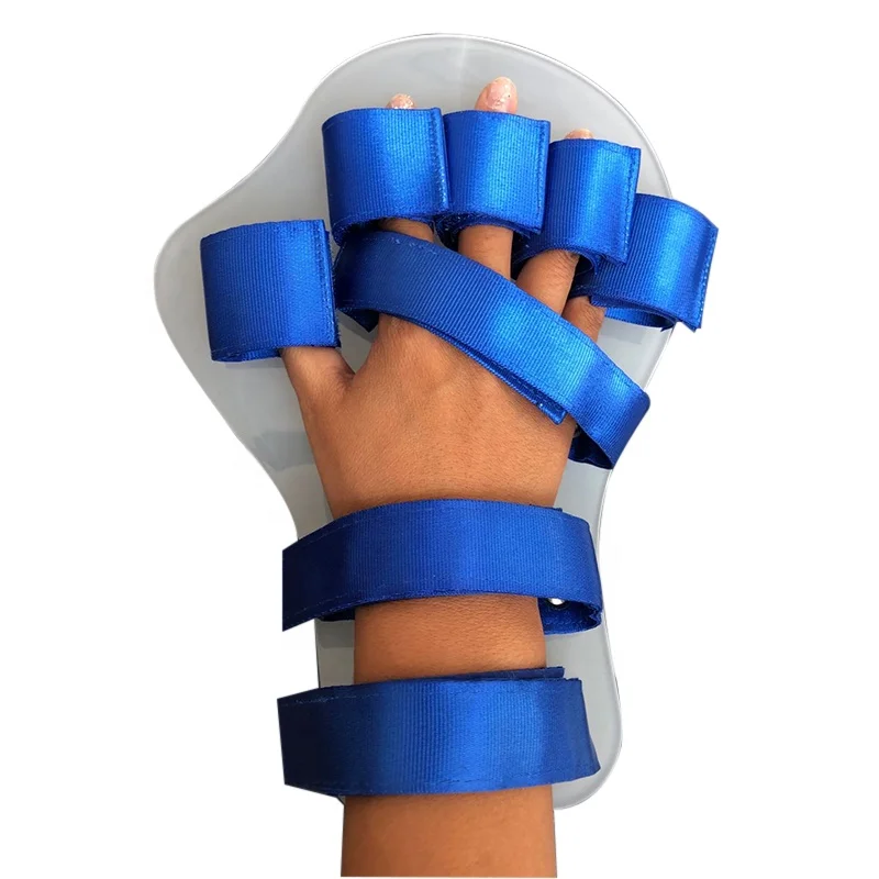 WDF Hand Finger Board Orthosis Split Adjustable Finger Thumb Wrist Training Device