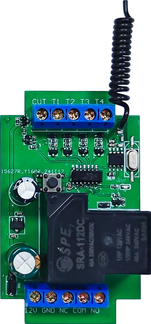 10A 30A relay 1 channel relay receiver switch Smart Lock intelligent Lock 4 triggers output 12V No com NC electronic Lock