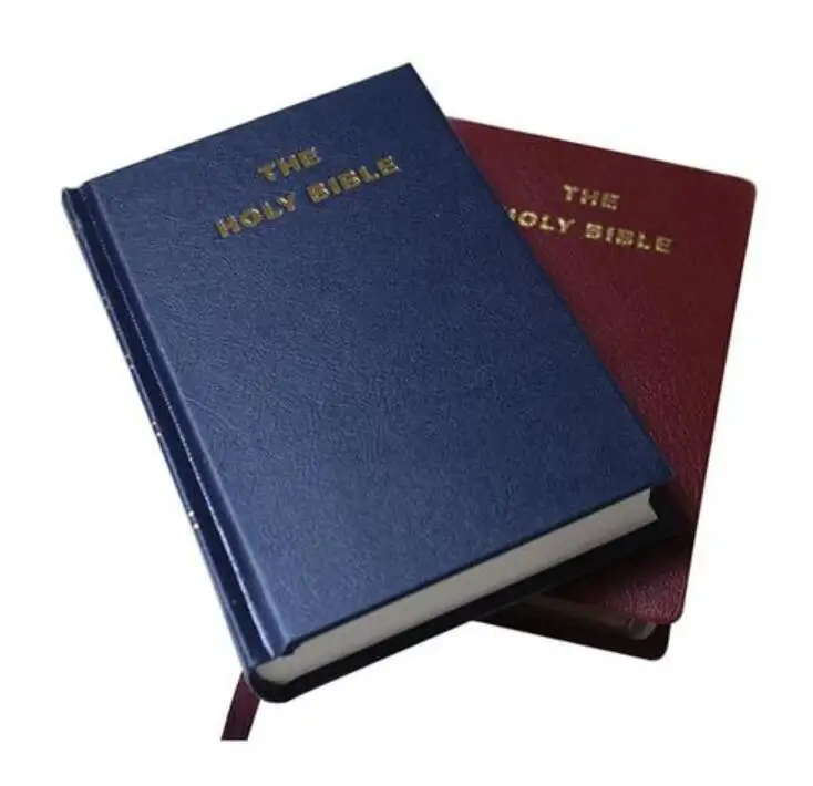 China high quality custom full color hardcover book printing Bible