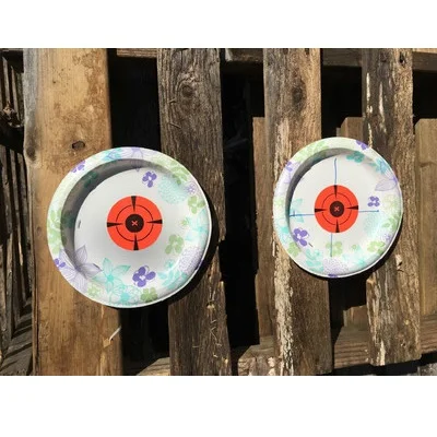 Флуоресцентные круглые точки Bullseye клейкие наклейки для стрельбы-200 шт. 3 дюйма наклейки для стрельбы