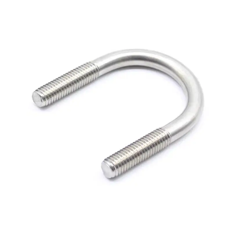 Factory direct sales of high-quality U-shaped bolts carbon steel stainless steel U-shaped screws U-shaped pipe clamps