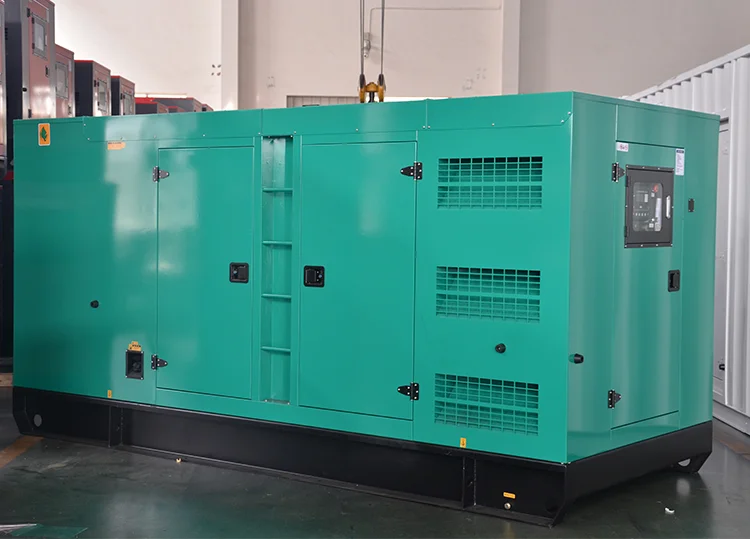 Standby power 400kw diesel generator with good engine 500kva generator open or silent type for low consumption