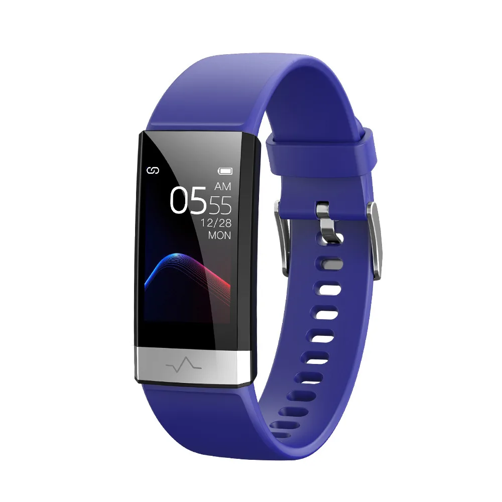 ECG Smartband Bluetooth Smart Bracelet Blood Pressure HR ECG Smart Bracelet PPG Fitness Tracker ECG Smart Bracelet