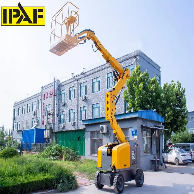 16M 18M 20M Telescopic Trailer Mounted Boom Lift Aerial Work Platform Spider Trailer Lift