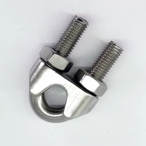 Высокое качество лучшие продажи ковкая нержавеющая сталь 304/316 Проволочный Трос зажим