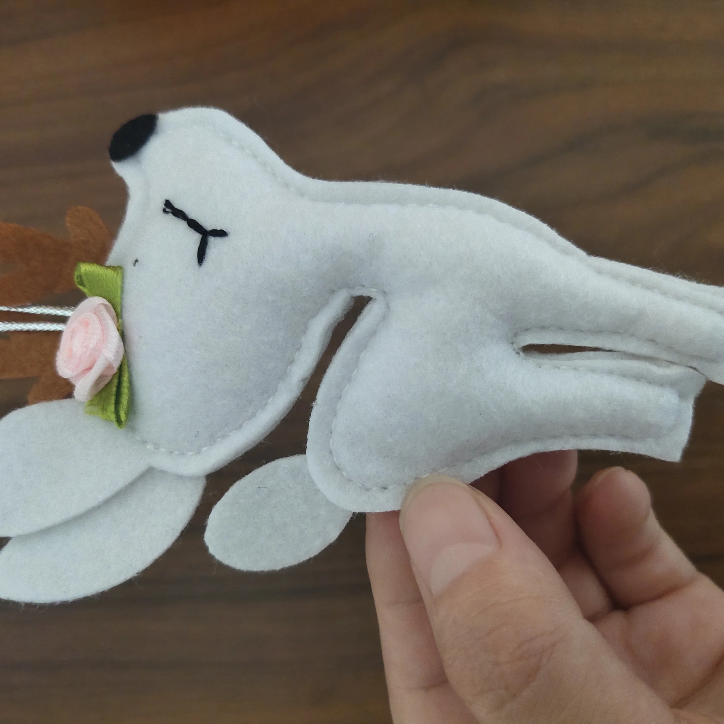 DIY Animal Pattern Felt Sewing Doll Kit for Kids Doll