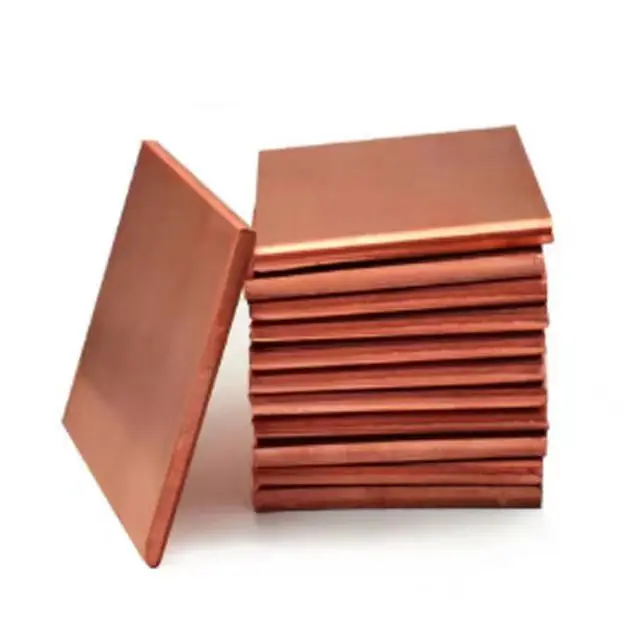 3mm 10mm thickness copper plate scrap 20mm thick copper plate gold plated yellow red price per square foot of copper sheet metal