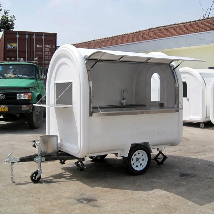 Enclosed Mobile Concession Trailers Food Track Trailer with Fryer for Sale