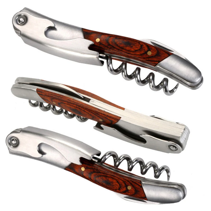 Best Gift 2022 Wine Opener Waiters Knife Corkscrew