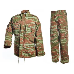 Factory Supply T/C Herringbone Lizard Camo F1 French Military Uniform