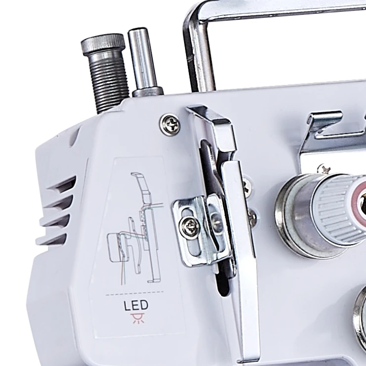 JK434D Household Overlock Sewing Machine Hot Sale Four-thread Industrial for Manufacturing Plants and Factories for Overalls