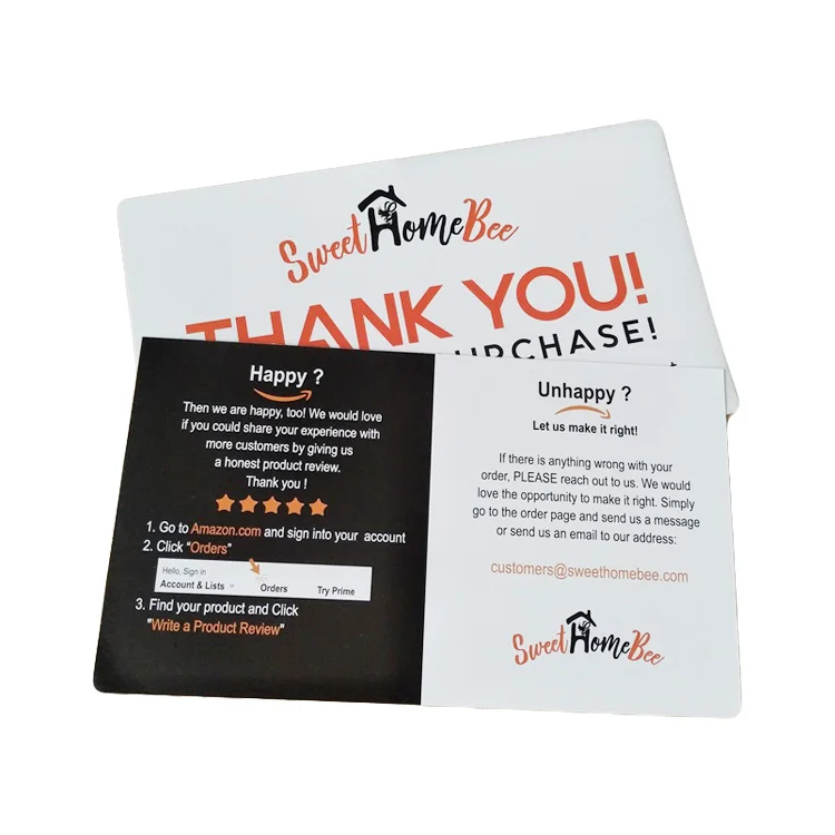 Полноцветная печать на заказ бизнес спасибо карта поблагодарить вас за торговые карты