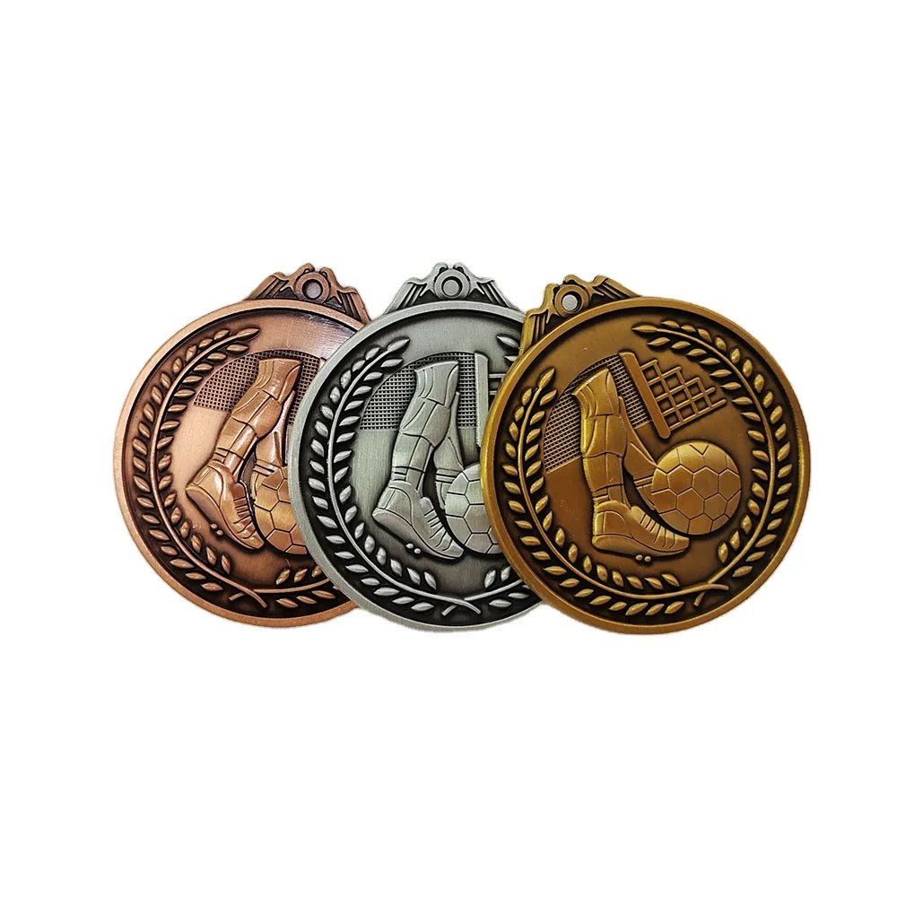 Manufacturer Custom Classic Design Zinc Alloy 3D Marathon Running Medal Football Basketball Baseball Sports League Metal Medals