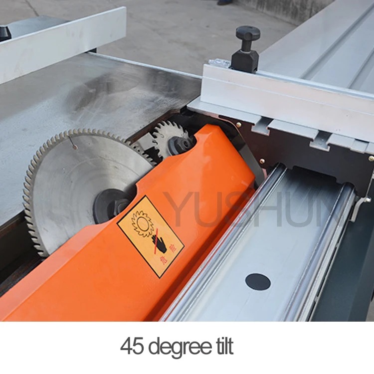 90-45 degree sliding table saw wood cutting machine /panel saw for woodworking/sliding table saw