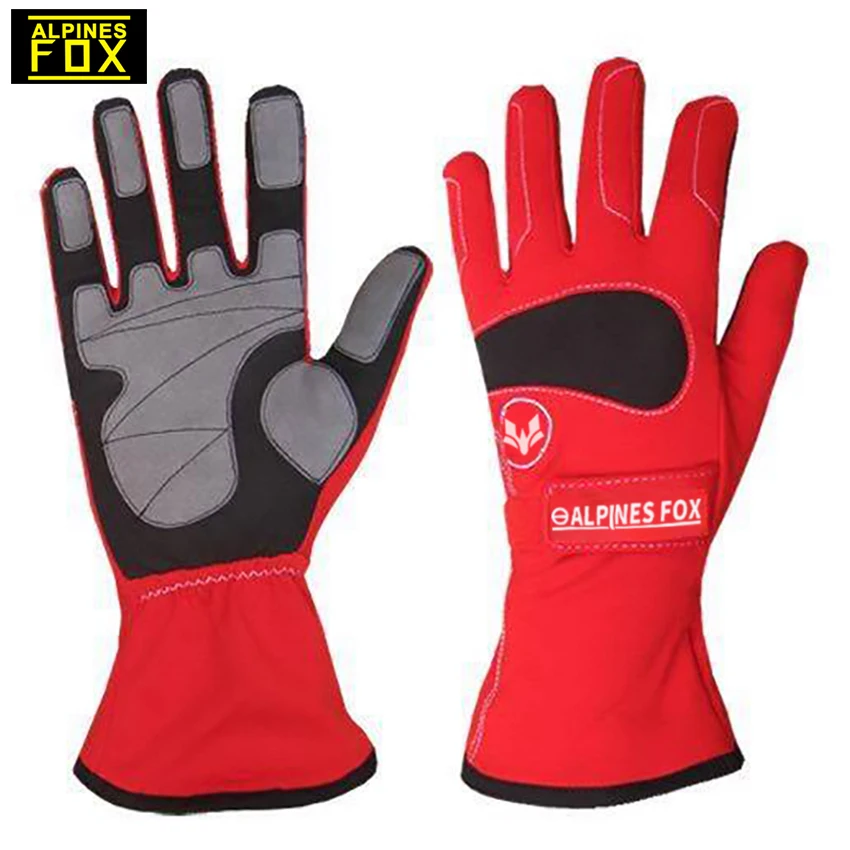 New F1 Auto Car Karting Gloves Breathable Motorcycle Racing Gloves Silicone Non-slip Men Go Kart Race Gloves Kids