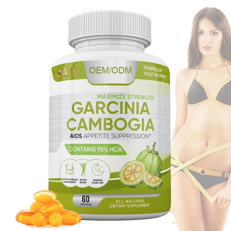 Private Label OEM Natural Herbal Fast Fat Loss Supplement High Quality Fat Burner Capsules Garcinia Cambogia Slim Tablet