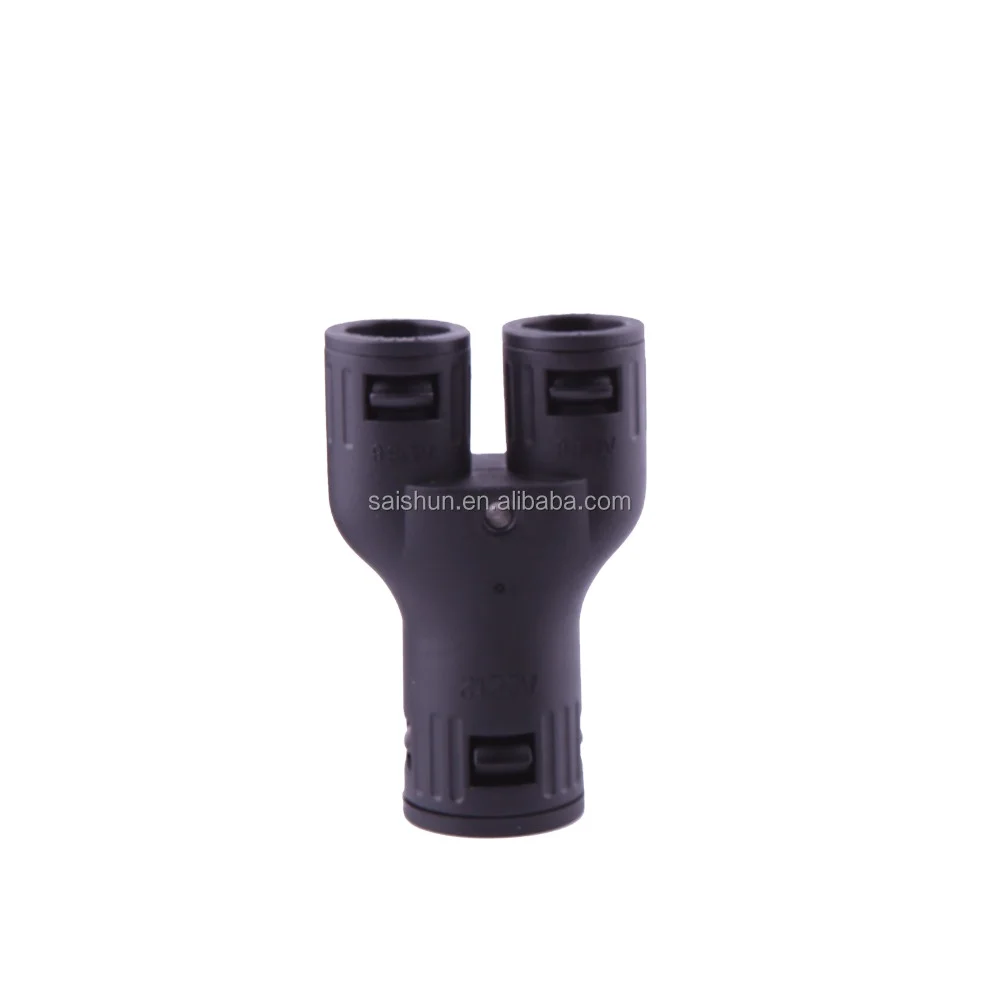 CE Certified Fist to Pipe Connector Quick Connect Flexible PP Fitting Casting Technique Sizes 10mm 20mm 25mm 50mm Liquid Medium