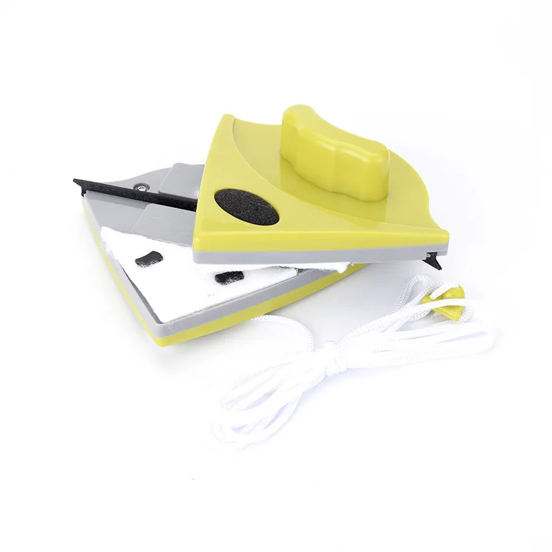 Magnetic Window Cleaner Double Sided Glass Cleaner Plastic Dual-Side Home Window Wiper Brush Glass Cleaning Tool