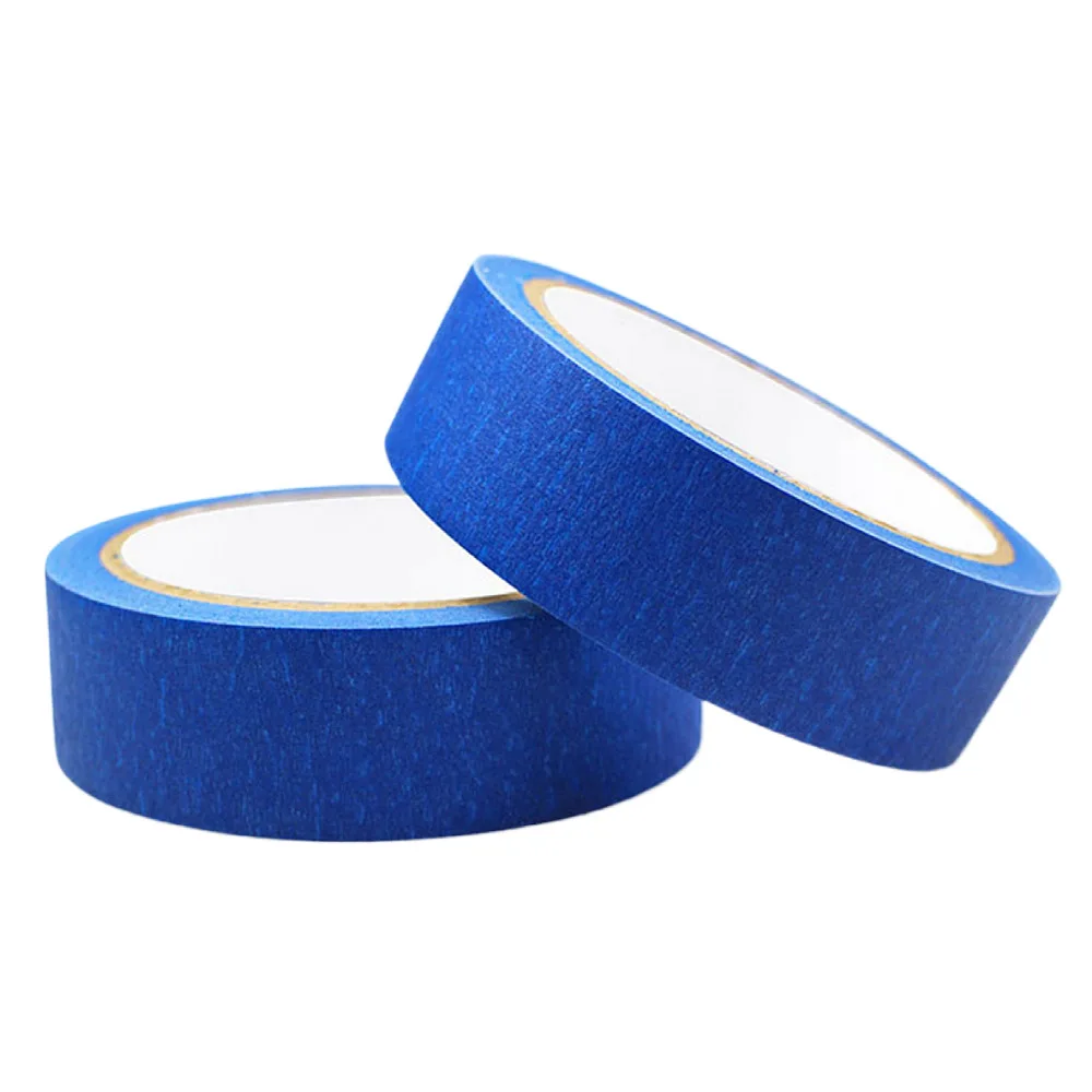 Blue1 Inch Printed Custom Auto Body Painting Masking Tape for Shoe Painting