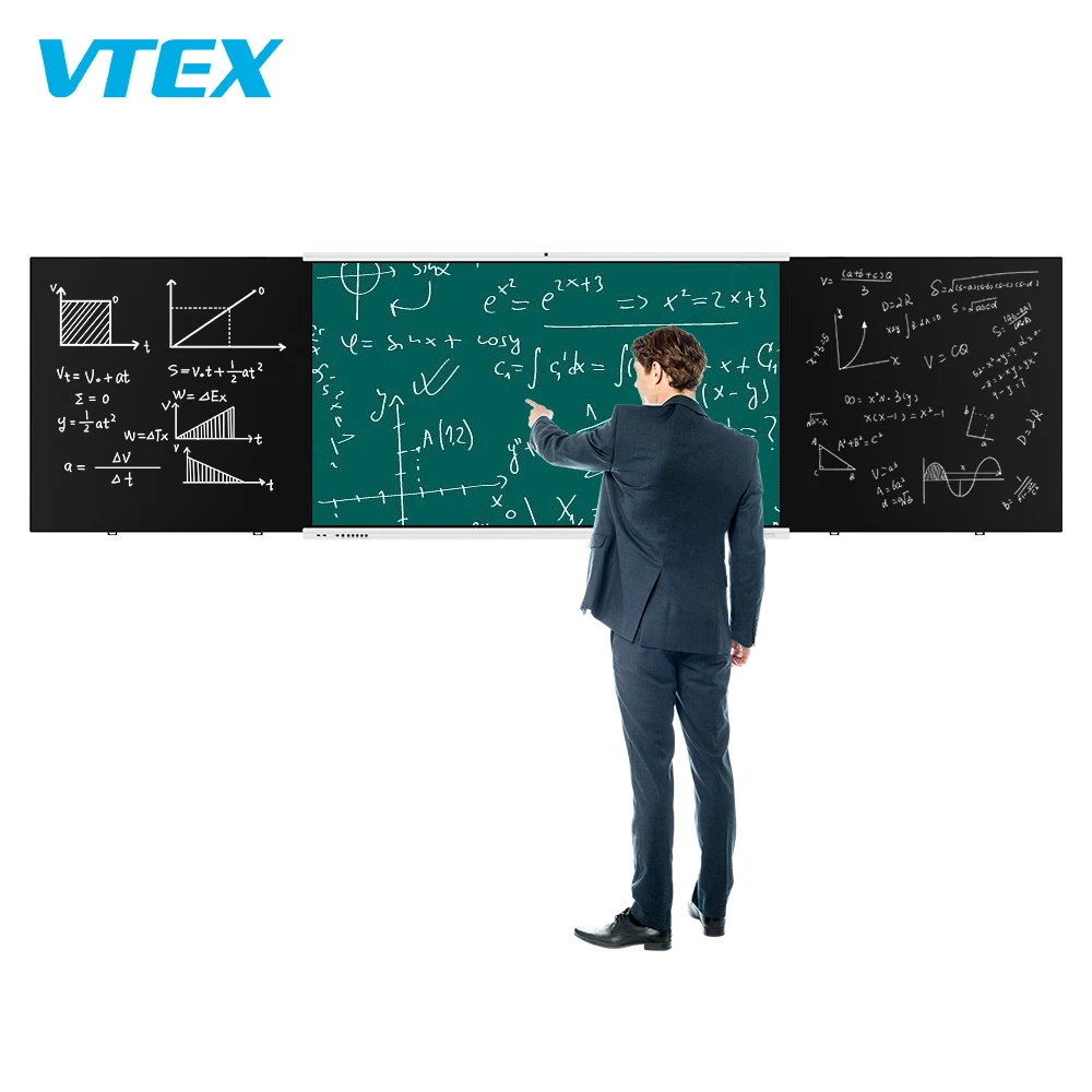 School Teaching Equipment Multi-Functional Recordable Smart Interconnection Nano Digital Lcd Writing Blackboards For Sale
