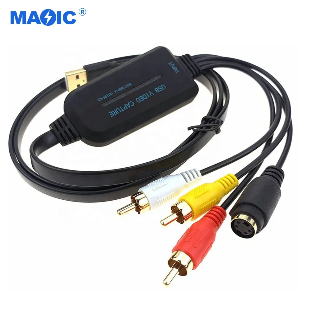 OEM новая карта видеозахвата USB2.0, одноканальный сборщик данных AV сигнала Raid, Бесплатная карта захвата накопителя