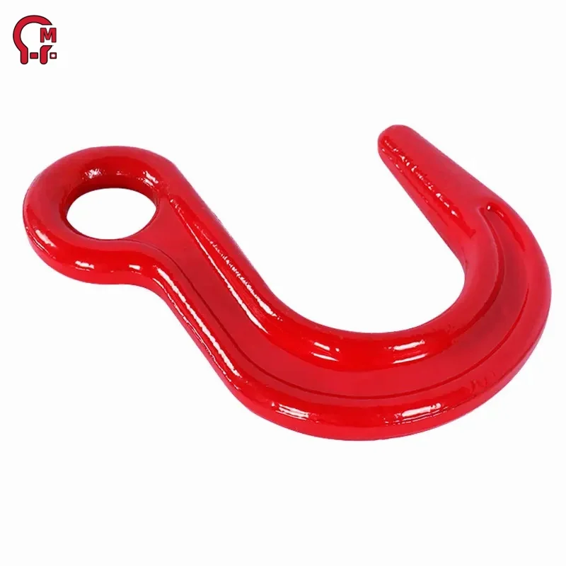 HLM large opening eye hook alloy steel large opening eye slip hook