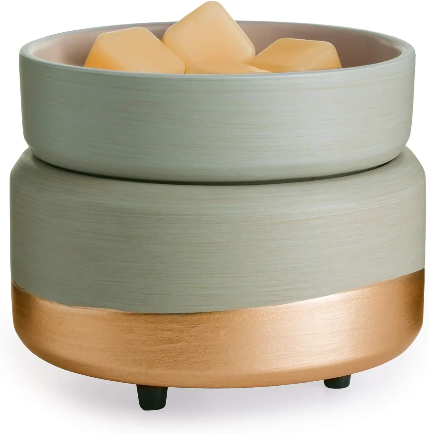 2-in-1 Candle and Fragrance Warmer for Warming Scented Candles or Wax Melts and Tarts with to Freshen Room