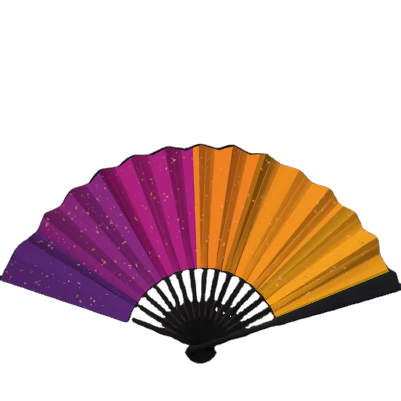 China Professional Manufacture Natural Handmade Large Bamboo Folded Fan