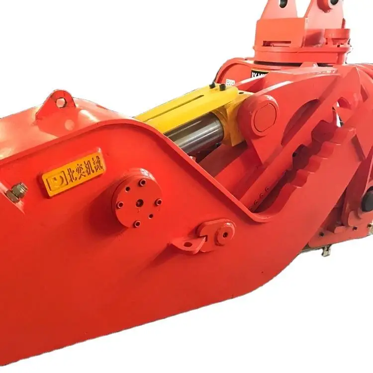 Precision Demolition Stripping Reinforced Concrete Save manpower Bite Force Excavator Hydraulic Pulverizer