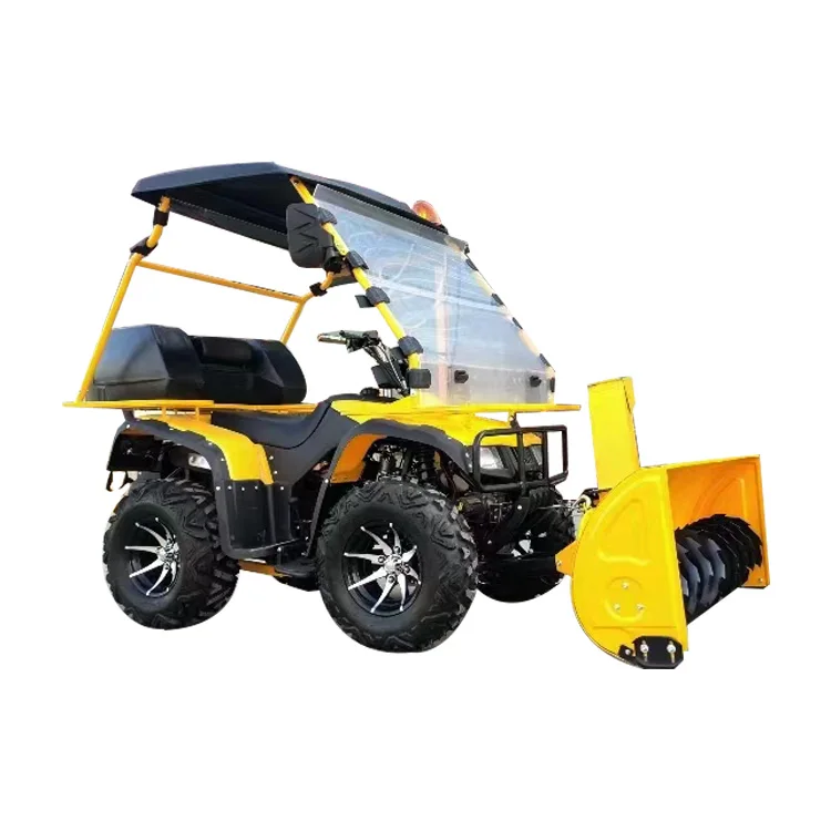cheap price Snow Removal Machine Multifunction Ride-on snowplow for sale in Russia