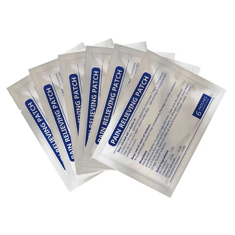 Comfortable And lightweight natural Plant Extract plaster Menthol Muscle Joint Pain Relief Patch