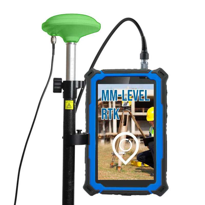 HUGEROCK G71M Gnss Surveying Equipment Test Instruments Positioning Navigation Rtk Gps Forland Surveying Mapping Rugged Tablet