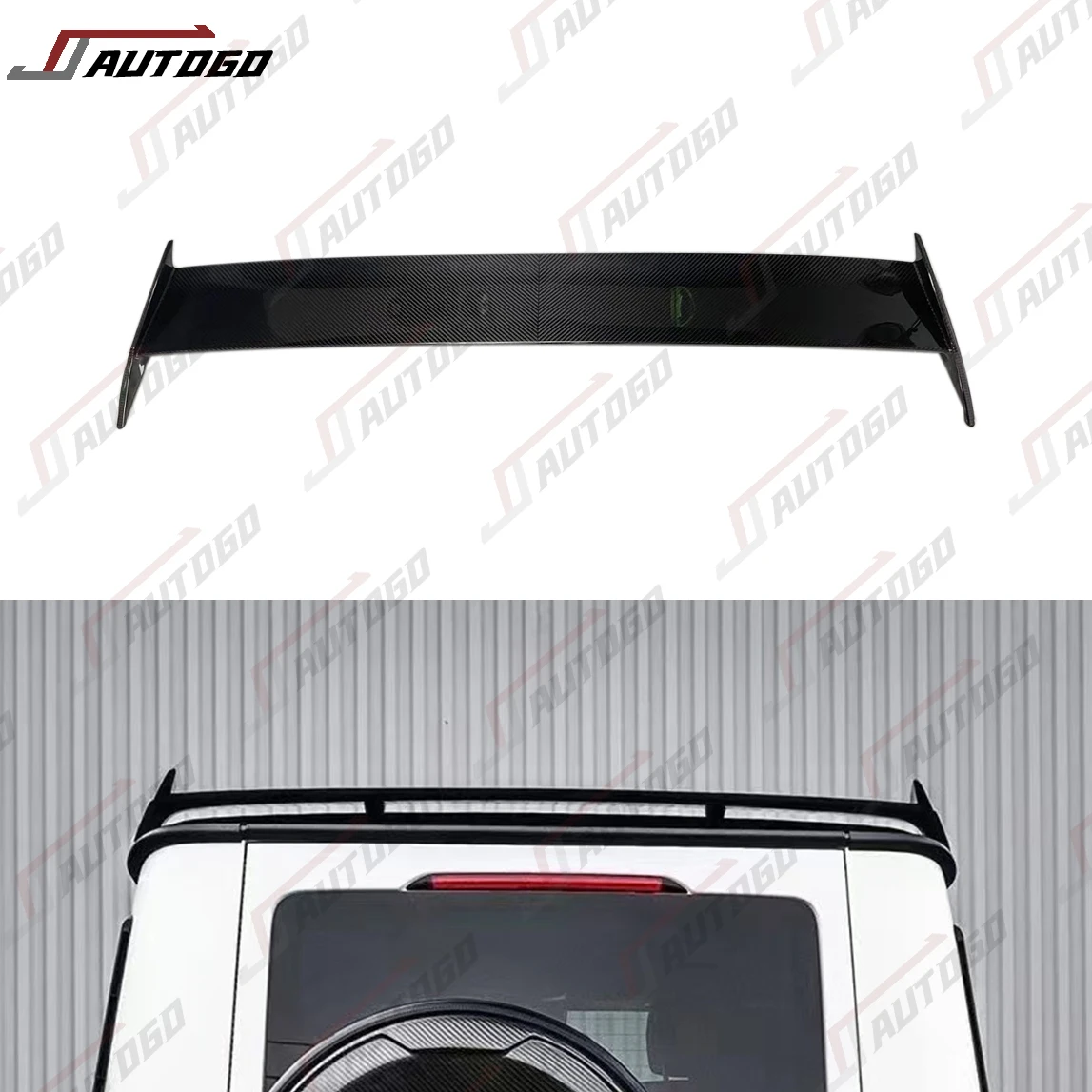 Refit Carbon Fiber Rear Spoiler For Benz G class G63 AMG 2018 2019 2020 2021 2022 2023 2024 W463A W464 upgrade to Topcar style