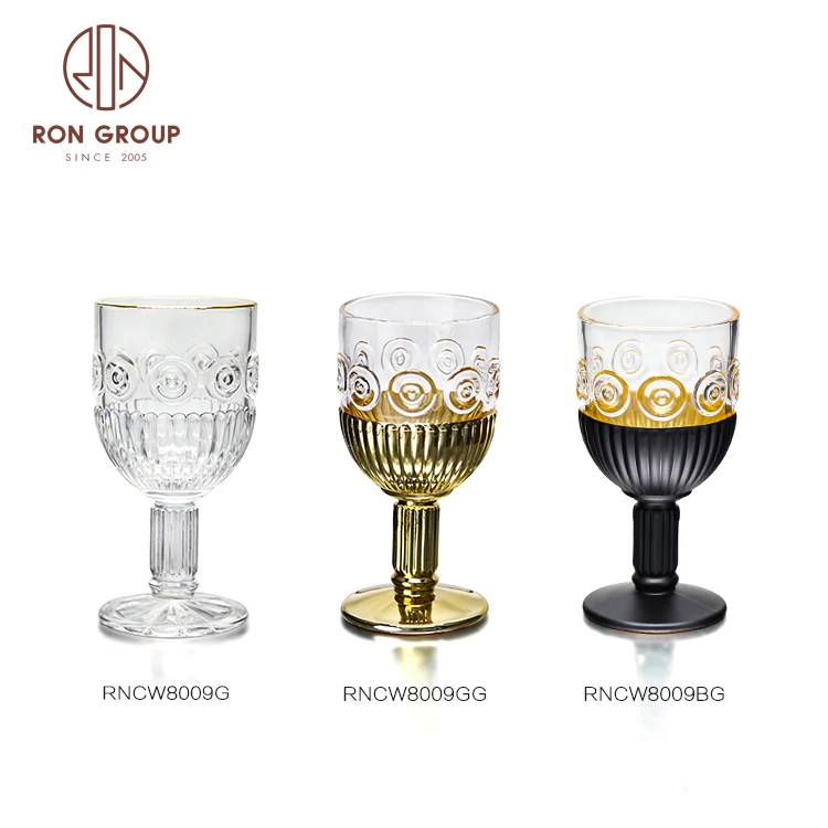 china high end handmade crystal cup pink giant glass stemless wine glasses