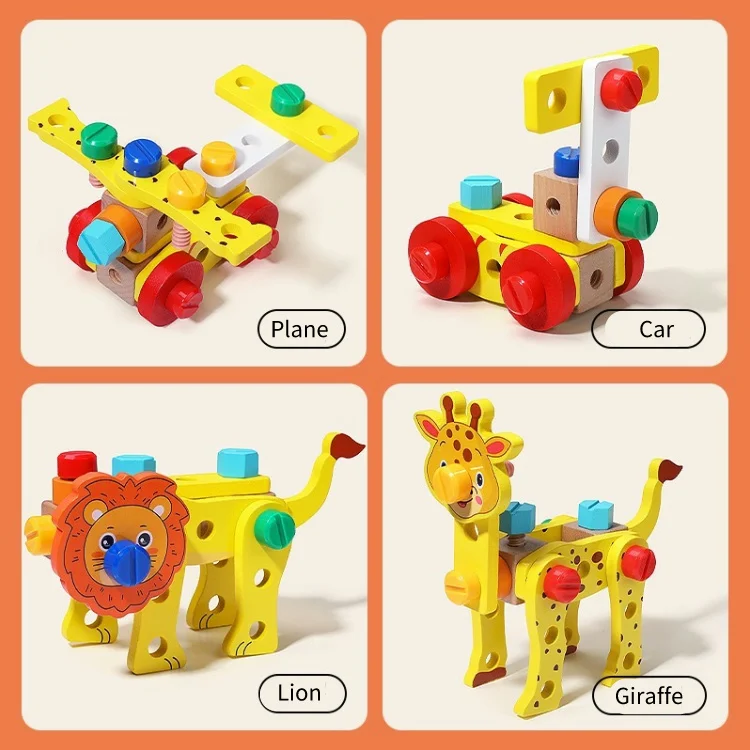 Деревянные развивающие игрушки