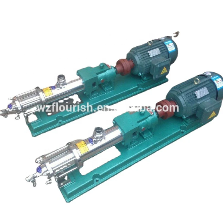 Stainless Steel Food Grade Screw Pump