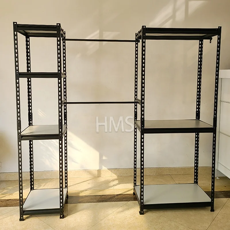 MDF Pd and Iron Material Customized Size Retail Clothing Store Display Racks