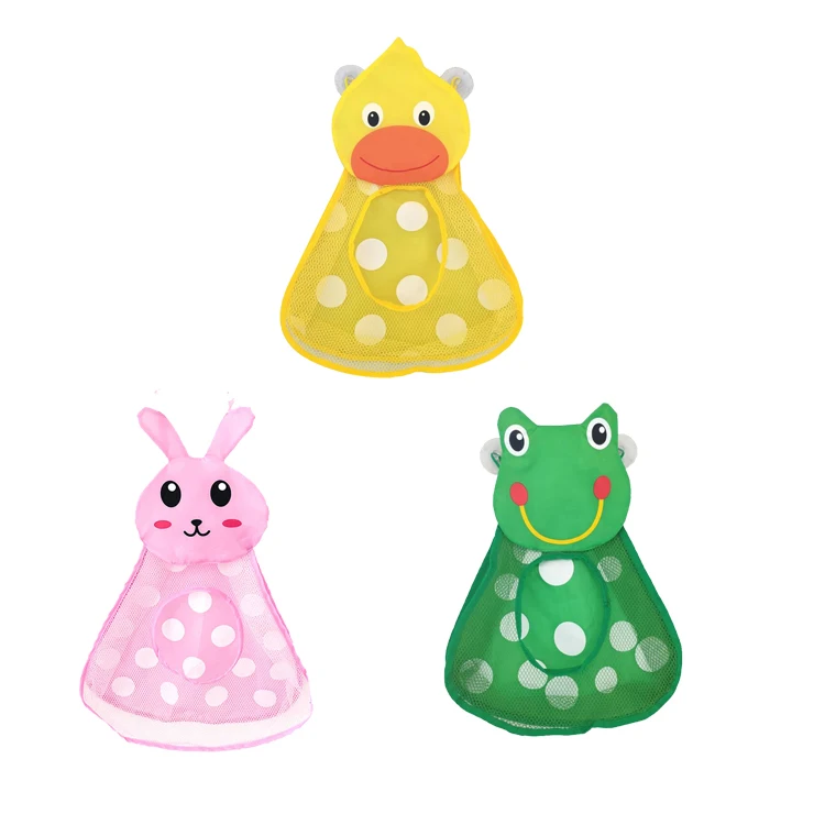 
Baby bath mesh toys organizer handing toys storage bag new arrival lovely design bath toy organizer 