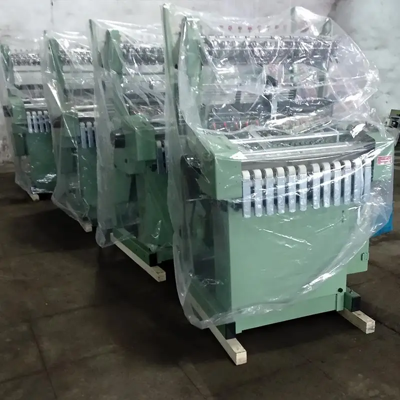 Narrow Weaving Machine 8/55 Needle Loom Easy Operated Loom Elastic Band Narrow Tapes Making Machine