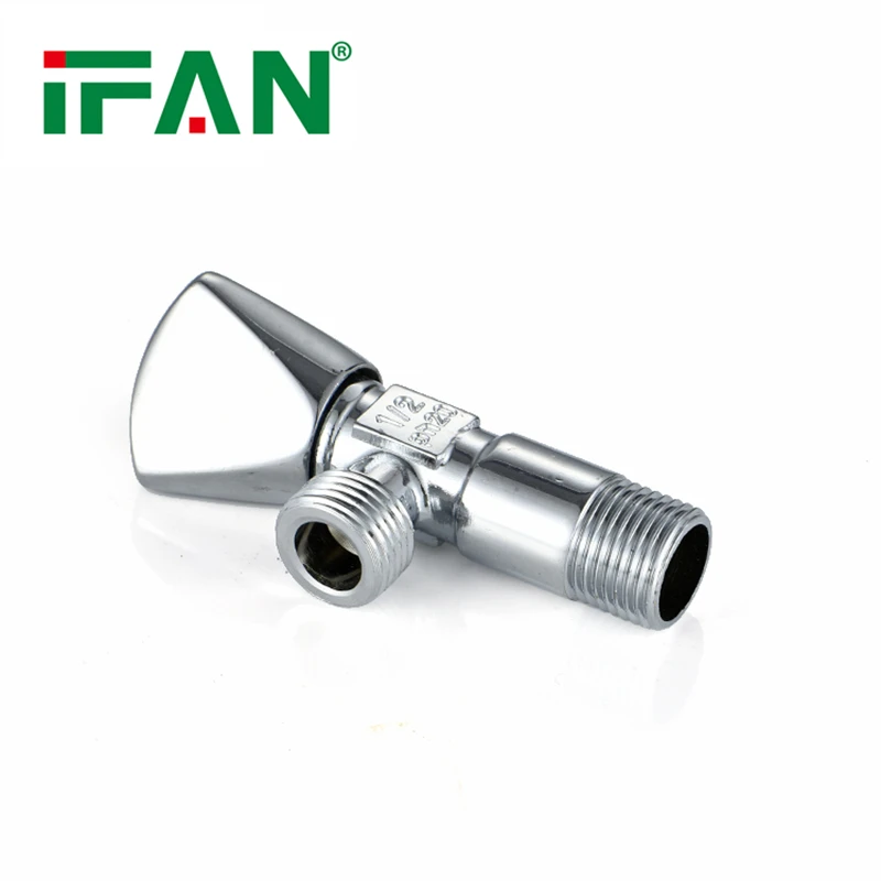 IFAN Factory Supply Full Turn Angle Valve 1/2 Water Ball Valve Two Way Angle Valve