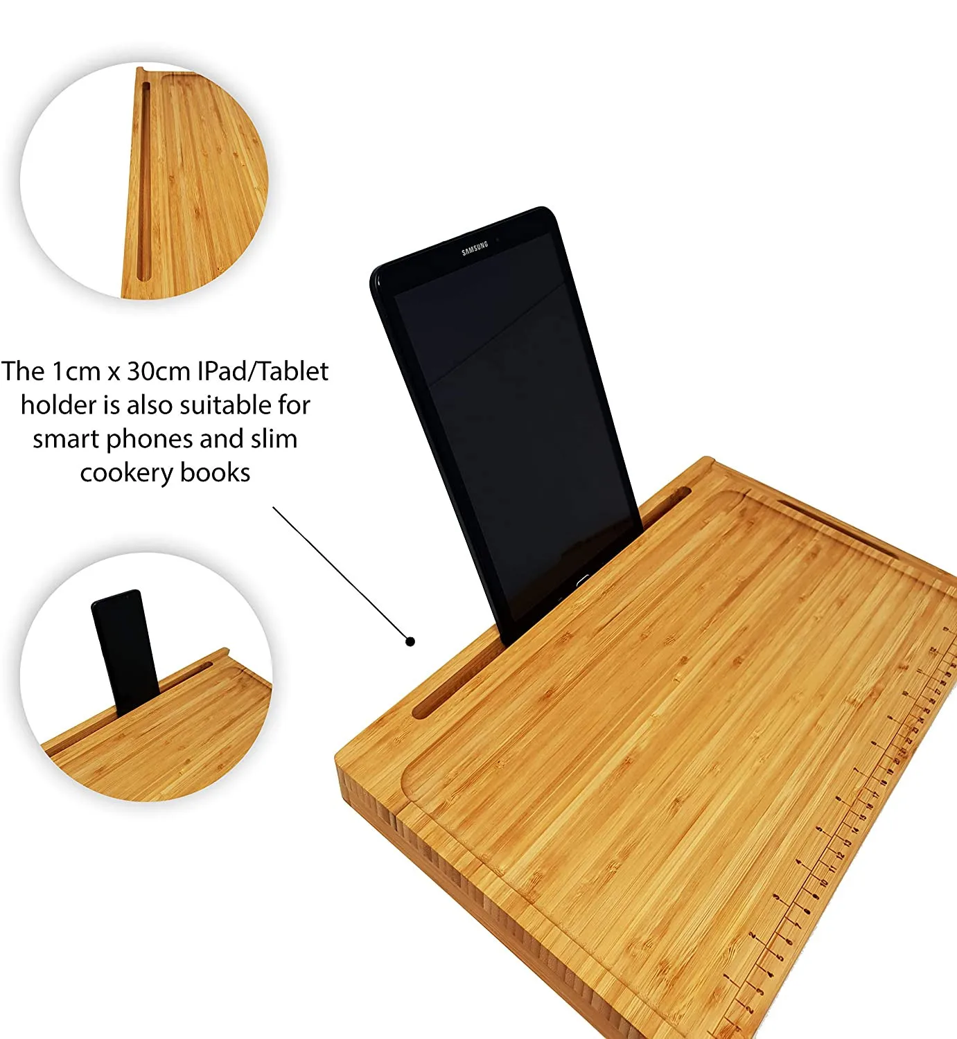 High Quality Bamboo Chopping Board with Digital Weighing Scale