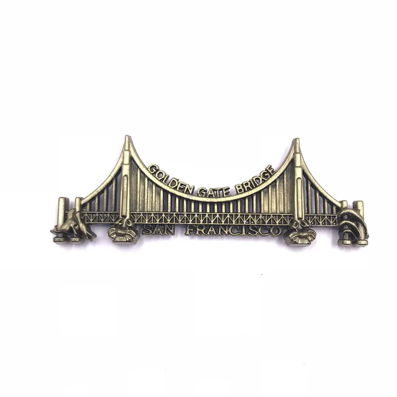 tourist souvenir strong magnets metal magnetic refrigerator sticker fridge magnet for decoration