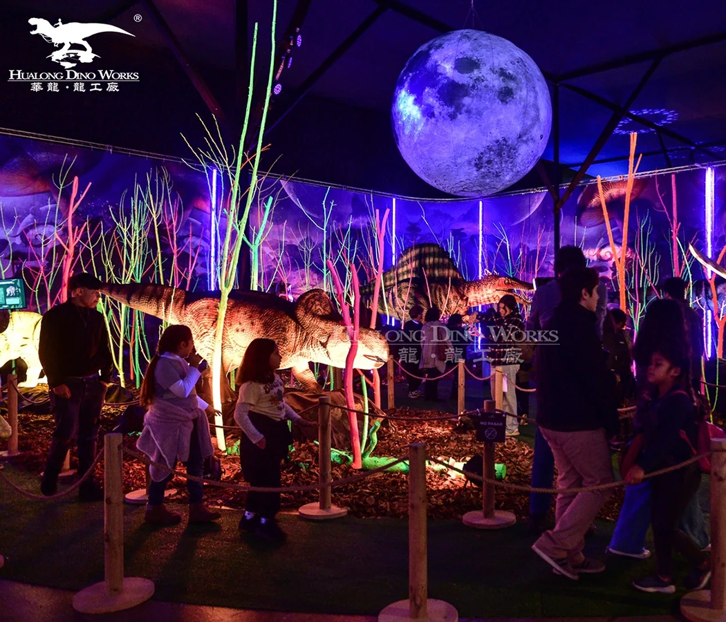 High Quality Dinosaur Park Products Realistic Dynamic Animatronic Dinosaur Robot Model