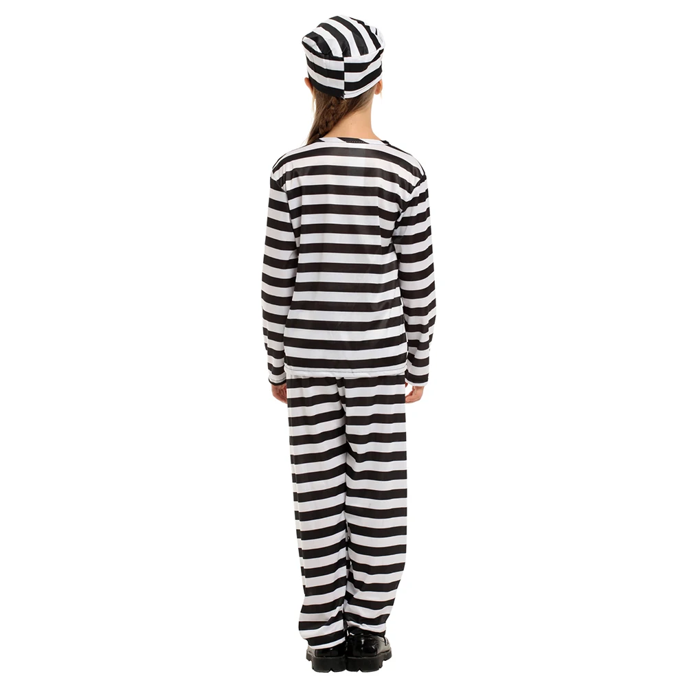 DX-G002002 Halloween ball costume COS prisoner costume show Party costume