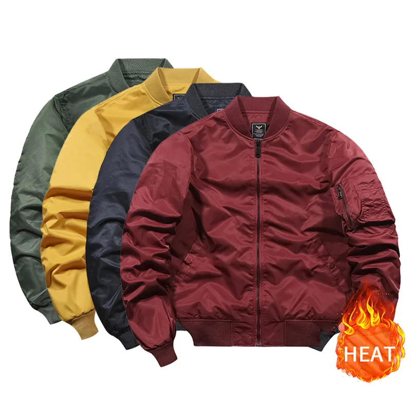 MA 1 Air Force; Цвет однотонный; 5XL Большие размеры черные зимние куртки бомберы для мужчин и женщин, унисекс