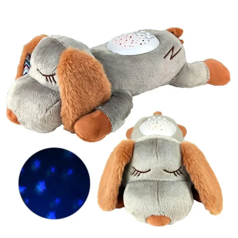 2023 Safety Sleep Plush Toy Doll Education Plush Doll Projector Stuffed Animal and Plush Toys Slumber Buddie For Kids